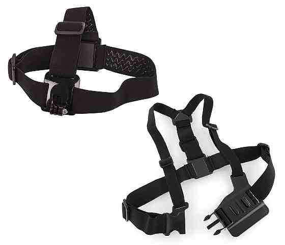 Крепление на голову и грудь - набор 2в1 для экшн-камеры Киев