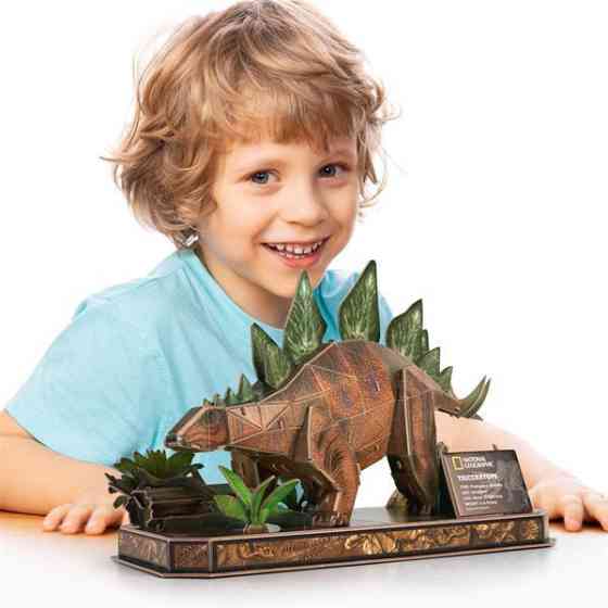 3D пазл CubicFun National Geographic Dino Стегозавр (DS1054h) Харків
