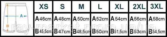 Шорти базові RAY BASIC чорні чоловічі (U0701M-Black) XL Київ
