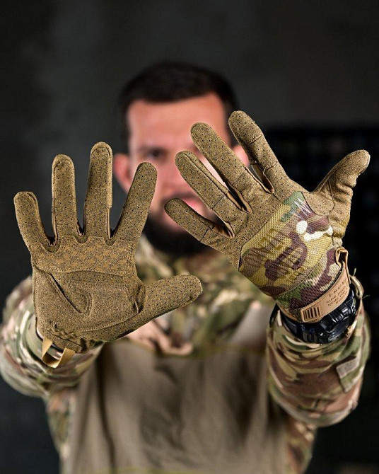 Тактичні рукавички Wallizard мультикам ПП8012 Одеса - фото 1