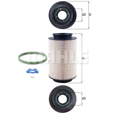 Фильтр топливный Mahle KX178DECO Винница - изображение 7