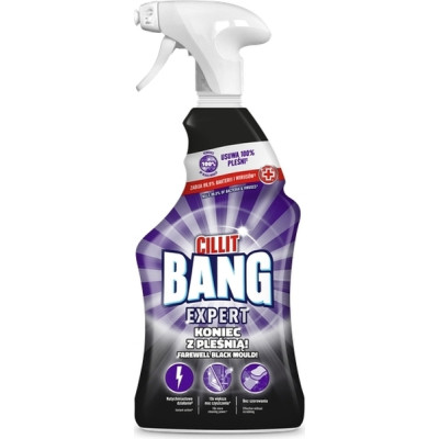 Спрей для чищення ванн Cillit Bang Trigger для видалення чорної цвілі 750 мл (5900627067309) Вінниця - фото 1