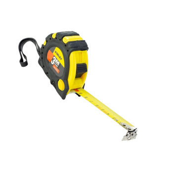 Рулетка 3м x 19мм магніт, гумова, стопор полотна + гальмо Мукачево - фото 1