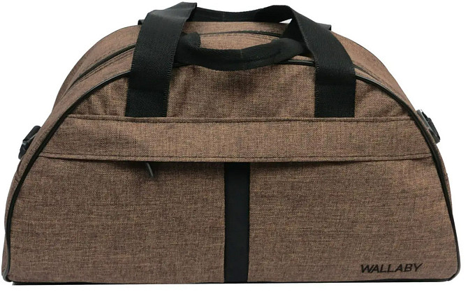 Сумка дорожная Wallaby 213 25х43 коричневая Киев - изображение 1