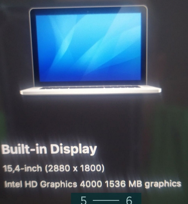 Ноутбук: Apple MacBook Pro 15 Retina , 17/16Gb. 500MB. Киев - изображение 1