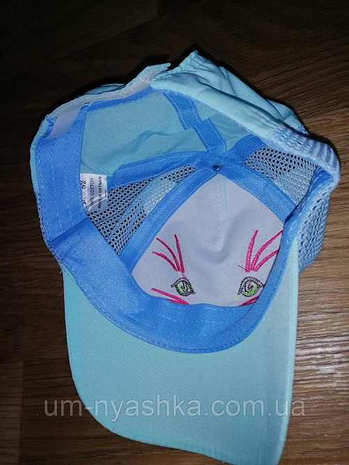 Бейсболка бавовняна кепка з вушками кішечка Кривий Ріг - фото 3