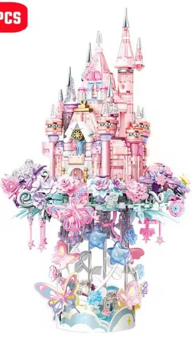 Конструктор Замок на квітах 822 блоків Лего Подарунковий у Коробці. Харків - фото 2