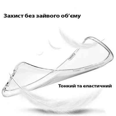 Чохол до мобільного телефона BeCover Silicone Oppo A5x 4G/5G Transparent (713789) Вінниця