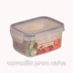 Контейнер для зберігання прямокутна з кришкою прозорий пластик  -40°C до +120°C 0,48 Киев - изображение 1