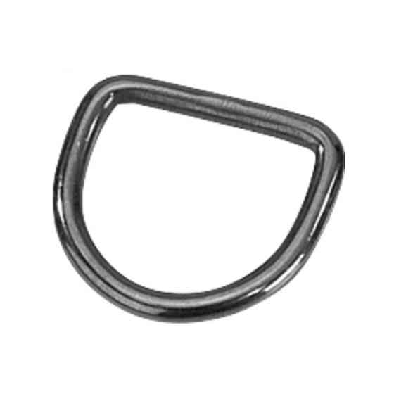Sprenger D-Ring СПРЕНГЕР D-КОЛЬЦО для ошейника собак, вороненая нержавеющая сталь Киев