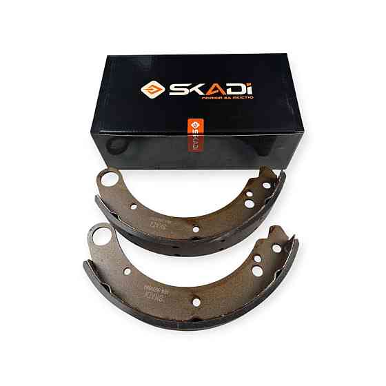 Колодки УАЗ 452, 469, ГАЗ 24 задні (з заклепками) (к-кт 2 шт) гальмівні Мукачево