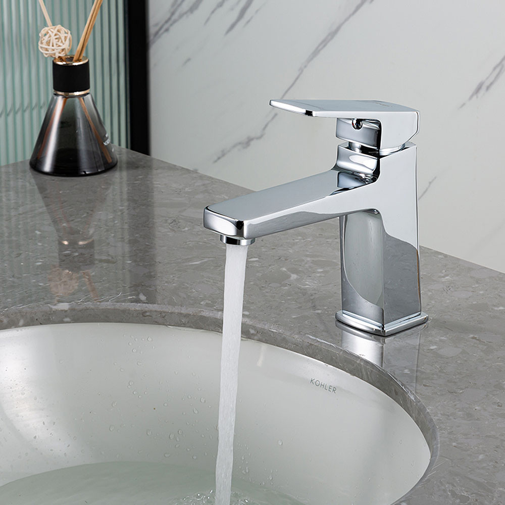 Смеситель для раковины FRAP F1090, хром Киев - изображение 2