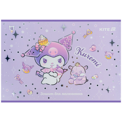Альбом для рисования Kite Kuromi, 12 листов (HK25-241-2) Винница - изображение 5