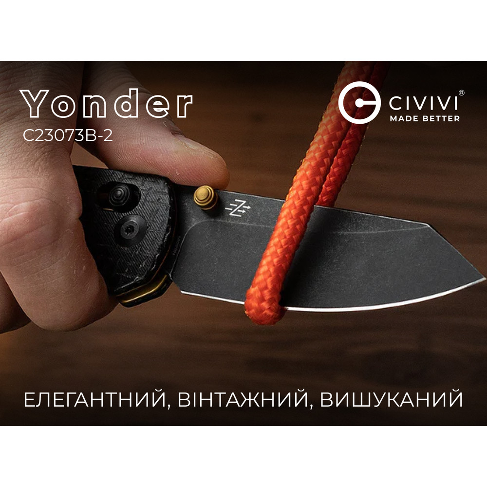 Ніж складаний Civivi Yonder C23073B-2 Київ - фото 17
