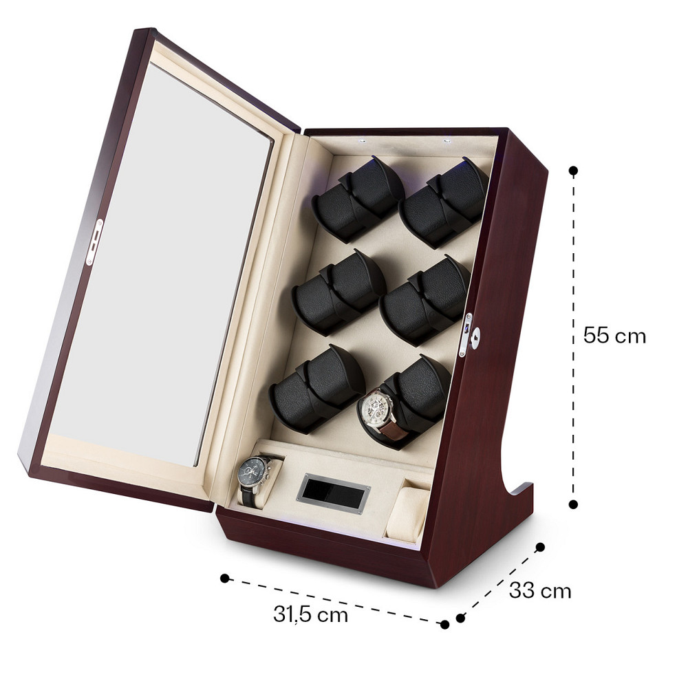 Заводчик годинника Klingenthal, обертання вправо-вліво до 2200 об./хв, 12 годин, RGB LED, сенсорний, замиканий, Рівне - фото 9