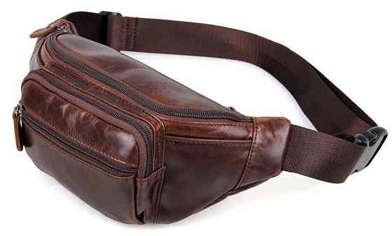 Поясна сумка Коричнева (Vintage) Київ