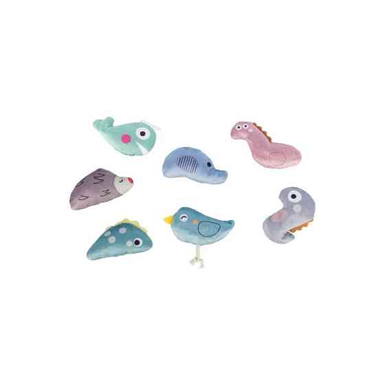 Игрушка Trixie для кошек Динозавры плюш с кошачьей мятой 7-9 см в ассортименте Киев