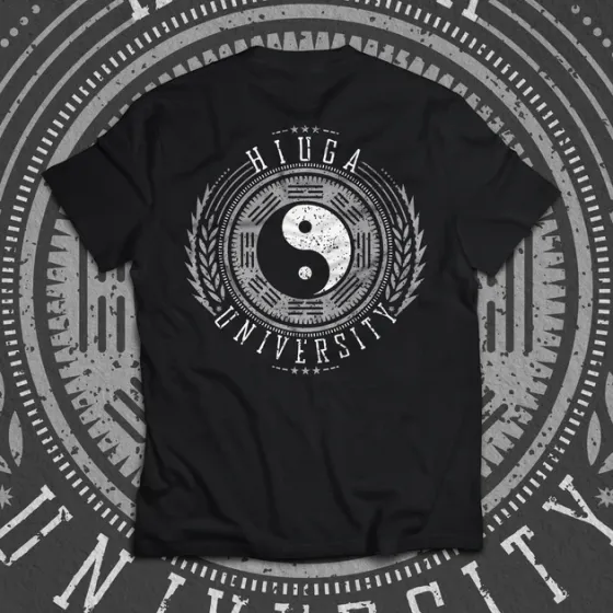 Футболка мужская с принтом Наруто Hiuga University Размер 48 Anime0810 Днепр