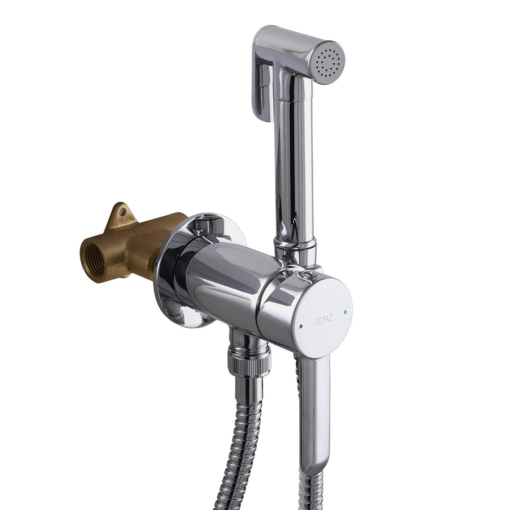 Змішувач гігієнічний TOPAZ CORSICA TC 16106-H48 Луцк - изображение 2