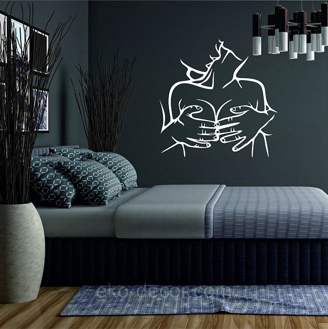 Декоративное настенное Панно «По взрослому 18+», Декор на стену 90*90 см, Белый Киев - изображение 8