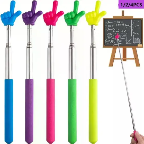 Указка палец телескопическая 21/69 см Pick-me пикми палочка, выдвижная «Рука» Коломыя