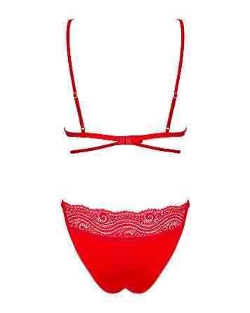 Сексуальный комплект Obsessive Diyosa set 2-pcs red XS/S Sex Aura Киев