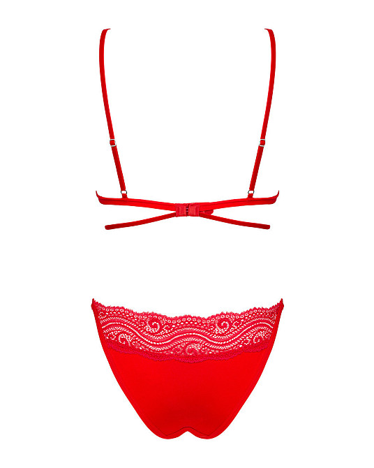 Сексуальный комплект Obsessive Diyosa set 2-pcs red XS/S Sex Aura Киев - изображение 6