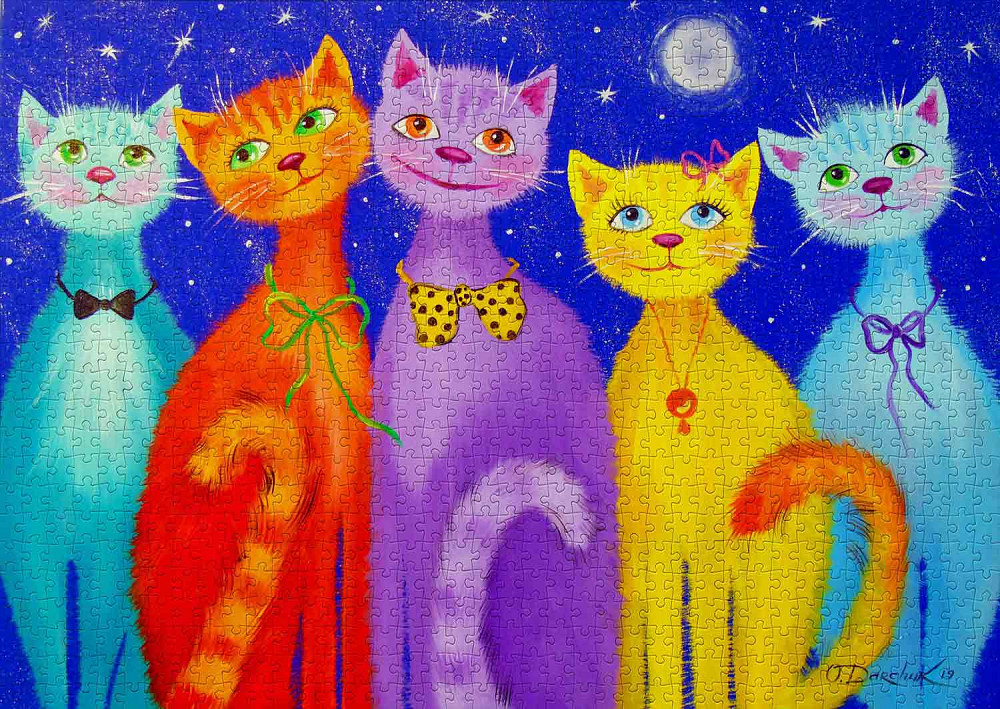 Пазл Усміхнені коти - Smiling Cats (Enjoy-1738) Киев - изображение 5