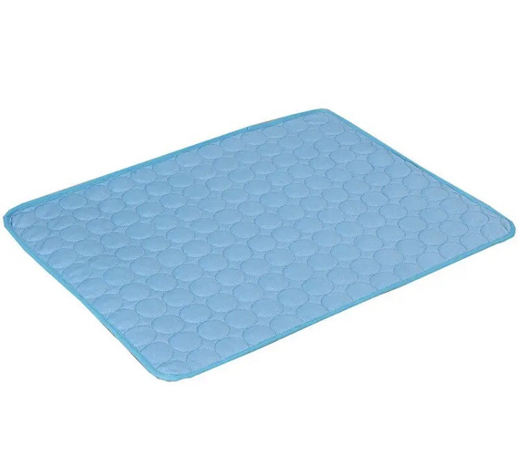 Коврик для котов и собак охлаждающий и дышащий, с мягкой подкладкой, летний, размер 40*30 см, синий, нейлон. Киев - изображение 9