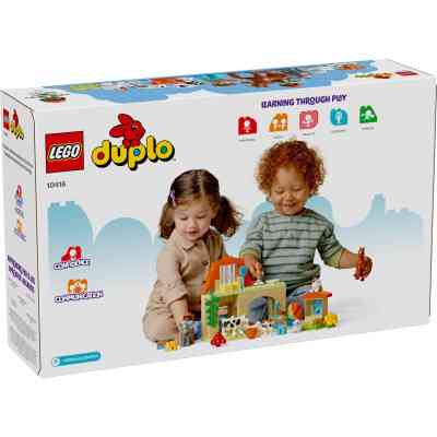 Конструктор LEGO DUPLO Town Догляд за тваринами на фермі 74 деталей (10416) Вінниця