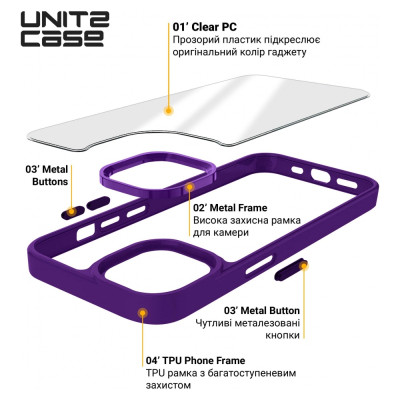Чохол до мобільного телефона Armorstandart UNIT2 Apple iPhone 14 Pro Purple (ARM69948) Вінниця - фото 4