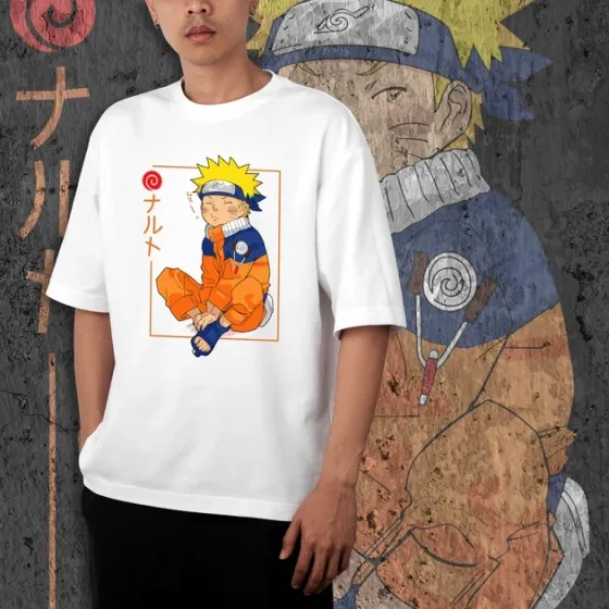 Футболка для подростка мальчика с принтом Наруто Кид Размер 160 Anime10319 Днепр