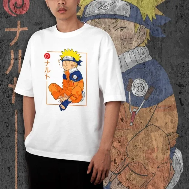 Футболка для подростка мальчика с принтом Наруто Кид Размер 160 Anime10319 Днепр - изображение 3