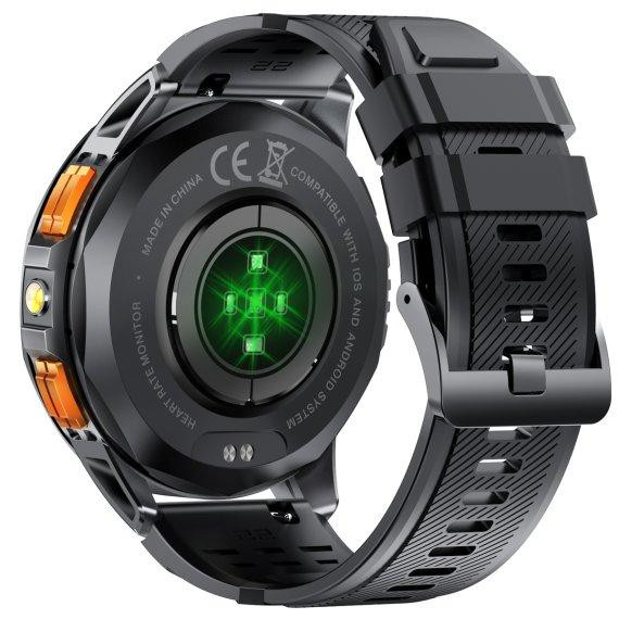 Розумний смарт годинник Smart GPS Max з компасом 2 ремінці (Чорний) Вінниця - фото 5