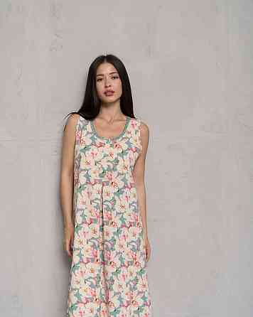 Сорочка домашняя для беременных и кормящих мам - Мята Nicoletta 7375 XL Киев