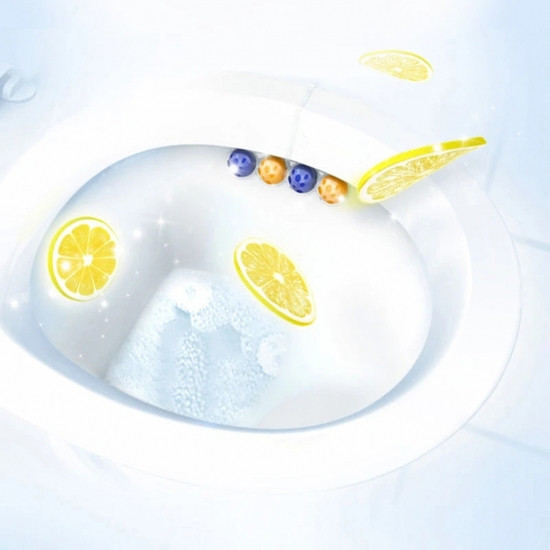 Туалетні кульки для унітазу Сила Актив Лимонна Свіжість Вінниця - фото 2