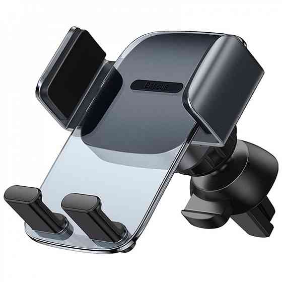 Держатель телефона автомобильный Baseus Easy Control Clamp Air Outlet Version черный Львов