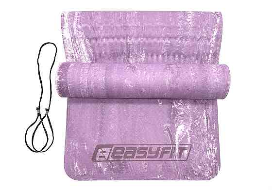 Килимок для йоги та фітнеса EasyFit PER Premium Mat 8 мм Фіолетовий Коломыя