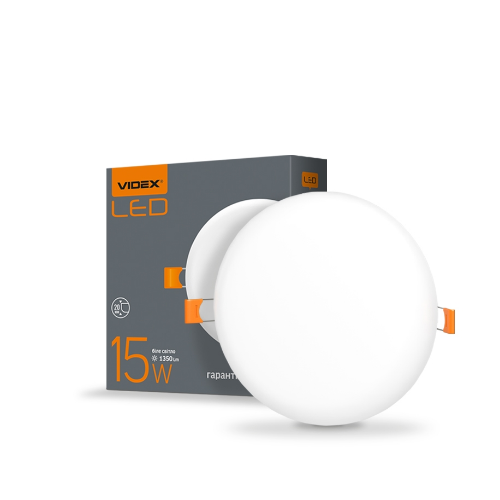 LED Світильник безрамковий круглий 15W 4100К 220V VL-DLFR-154 Videx Житомир