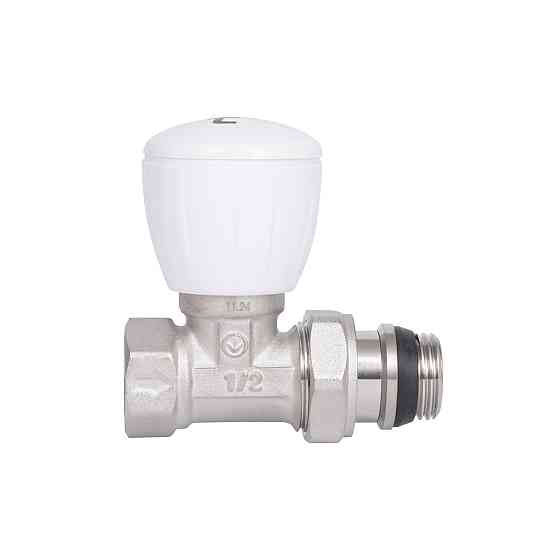 Кран радіаторний Thermo Alliance Standart Powerful 1/2" ВЗ з антипротіканням прямий SF230W15 SF230W15 Київ