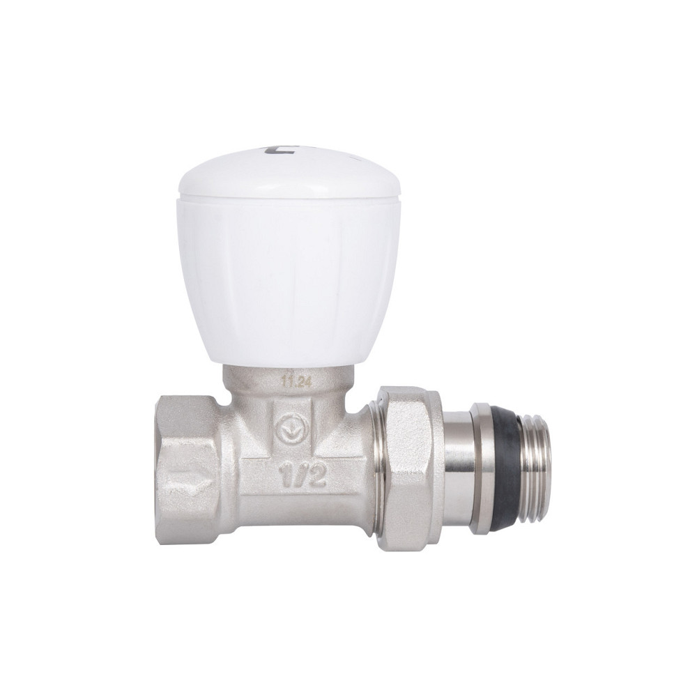 Кран радіаторний Thermo Alliance Standart Powerful 1/2" ВЗ з антипротіканням прямий SF230W15 SF230W15 Київ - фото 4