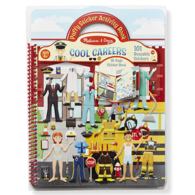 Набор для творчества Melissa&Doug Объемные наклейки Профессии (MD9426) Винница - изображение 1