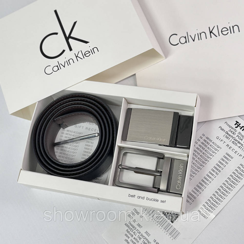 УЦІНКА! Чоловічий подарунковий набір (ремінь із двома пряжками) (409) Київ - фото 5