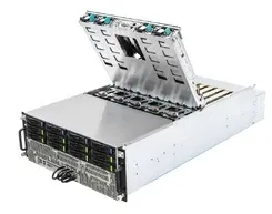 Сервер Asrockrack ASRock 4U10G-ICX2/2T, Rack 4U, DP, 3Gen. Xeon Scalable, 12xLFF, 2x10GbE, 10xGPU, Red. PSU, IPMI (4U10GICX22T) Київ