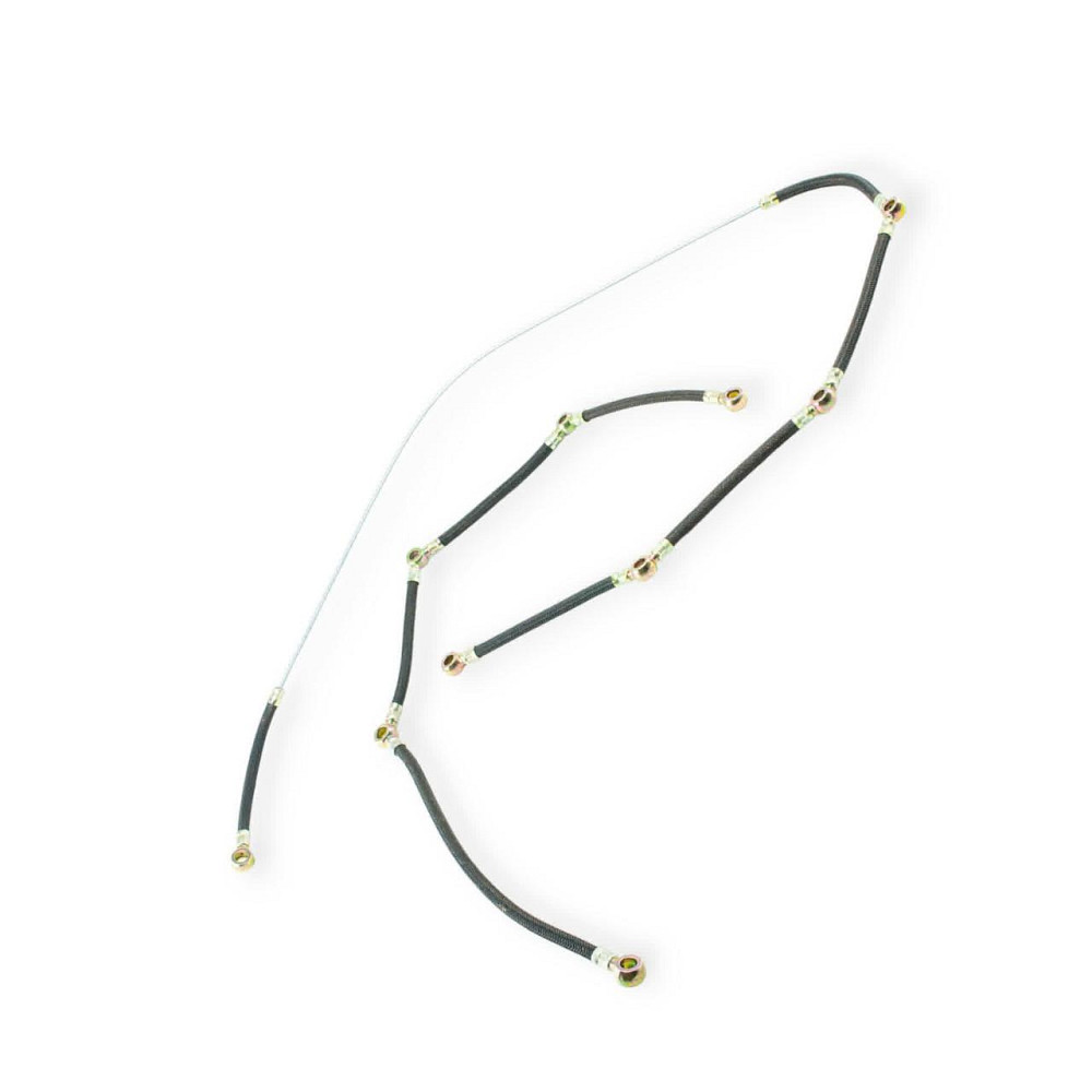 Трубка топл.дренажна (комплектій) обратка старий зразок камаз Мукачево - фото 1