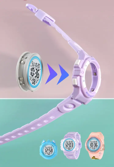 Дитячий наручний годинник для дівчаток Skmei 2236 kids Diy Вінниця - фото 8