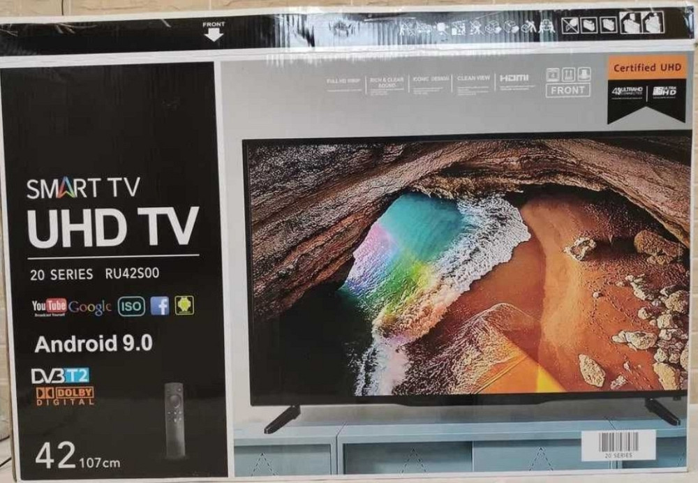 Телевизор Samsung Smart TV 2022p. Ultra HD , LED , IPTV , T2 , Wi-Fi, 42