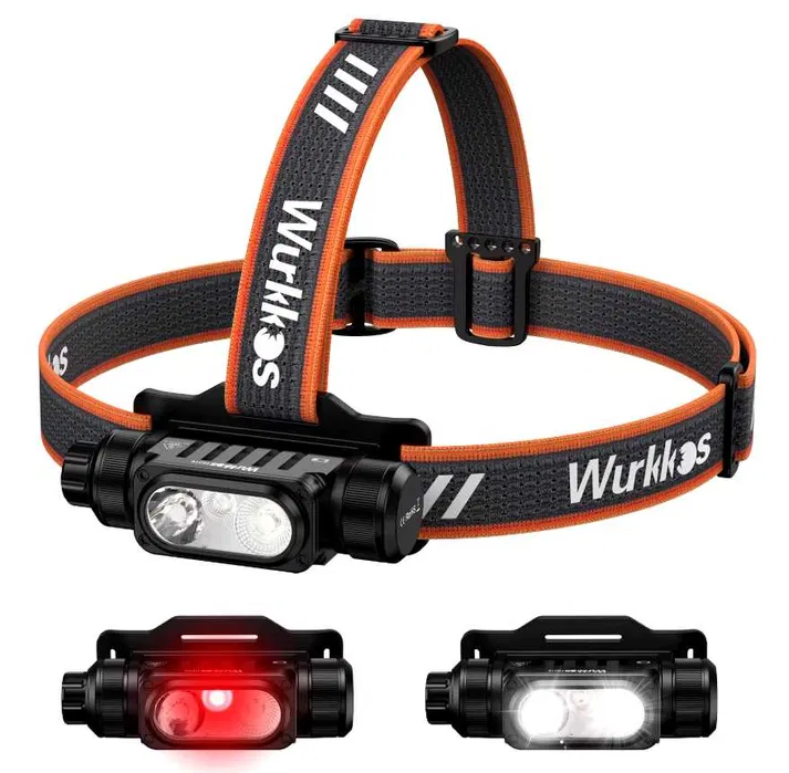 Налобный фонарь Wurkkos HD16 диод SFT40 2500лм 297м IP66 USB-C в комплекте с АКБ (красный свет) Киев - изображение 1