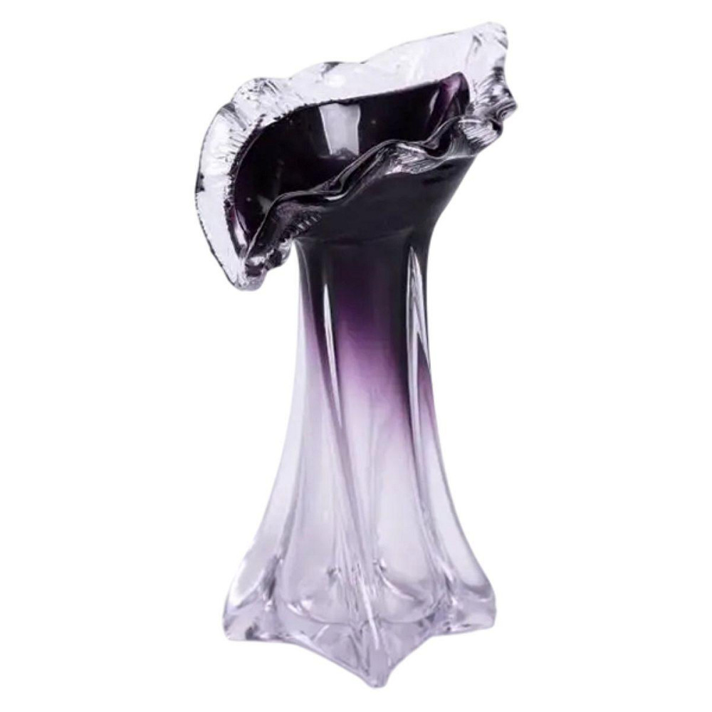 Ваза для цветов 22 см декоративная ваза для букета 200 мл Фиолетовая HP-9-8 Киев - изображение 2