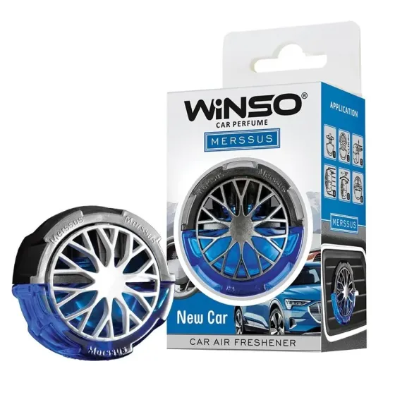 Освіжувач повітря WINSO Merssus New Car – аромат нового авто кожного дня Ковель